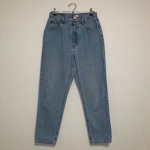 High waisted mom jeans